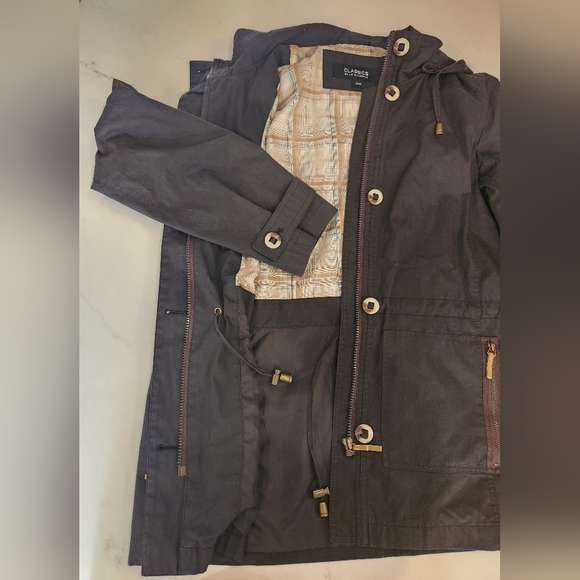 Black Liz Claiborne fall jacket - Picture 3 of 6